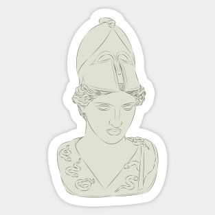 Athena - Goddess of War Sticker